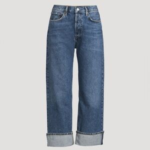Agolde Fran Low Slung Straight Jeans